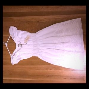 Max Studio NWT white dress